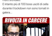 Aggressione nel carcere di Benevento, Salvini: “100 boss restano fuori, governo incapace e pericoloso”