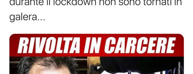 Aggressione nel carcere di Benevento, Salvini: “100 boss restano fuori, governo incapace e pericoloso”