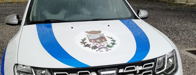 Ponte| Ecco il SUV per la Polizia Municipale