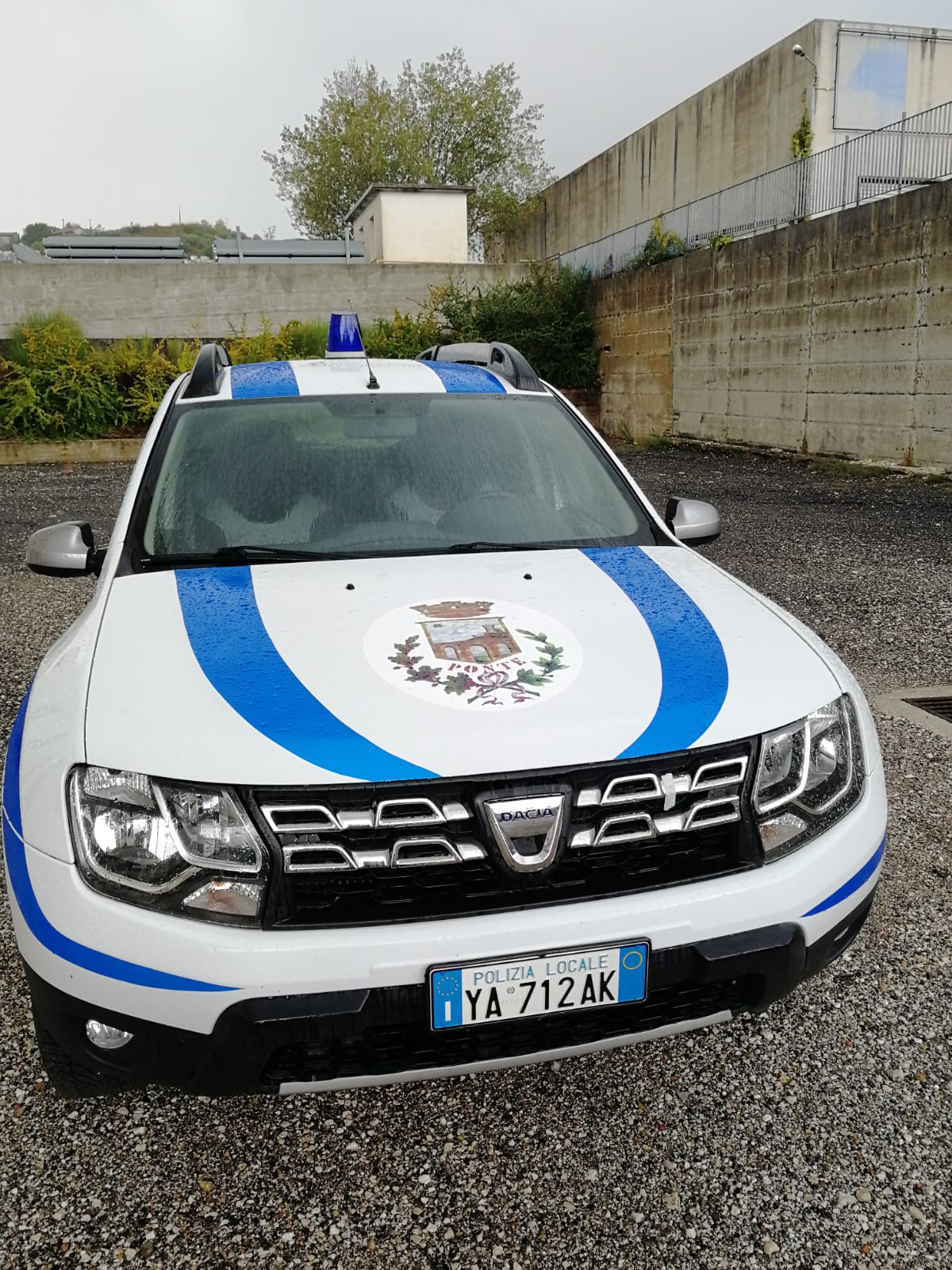 Ponte| Ecco il SUV per la Polizia Municipale