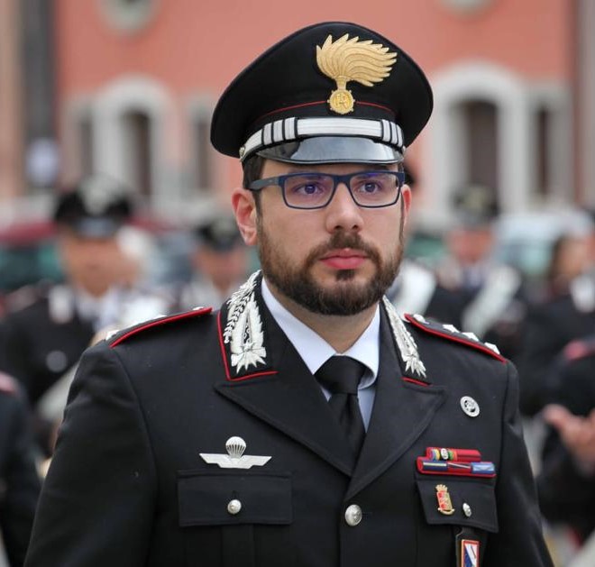 Avellino| Carabinieri, il capitano Pirronti alla guida del Nucleo Patrimonio Culturale di Roma
