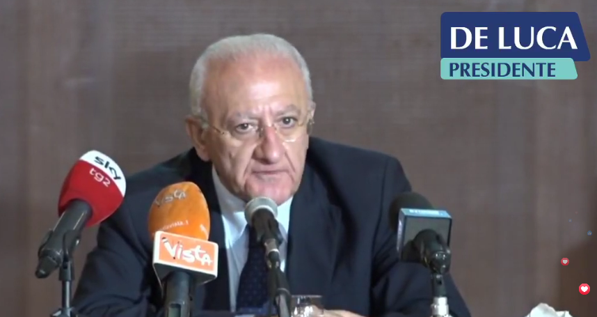Regionali, De Luca: questo è un risultato di popolo