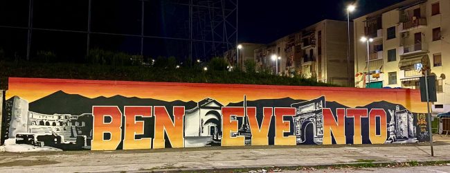 Benevento e i suoi murales giallorossi: complimenti agli artisti Naf-MK e Scognart!