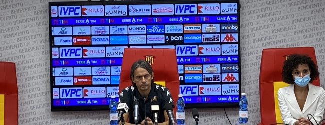 Benevento, Inzaghi: “A Parma partita importante. Centrocampo? Qualcosa mi inventerò”