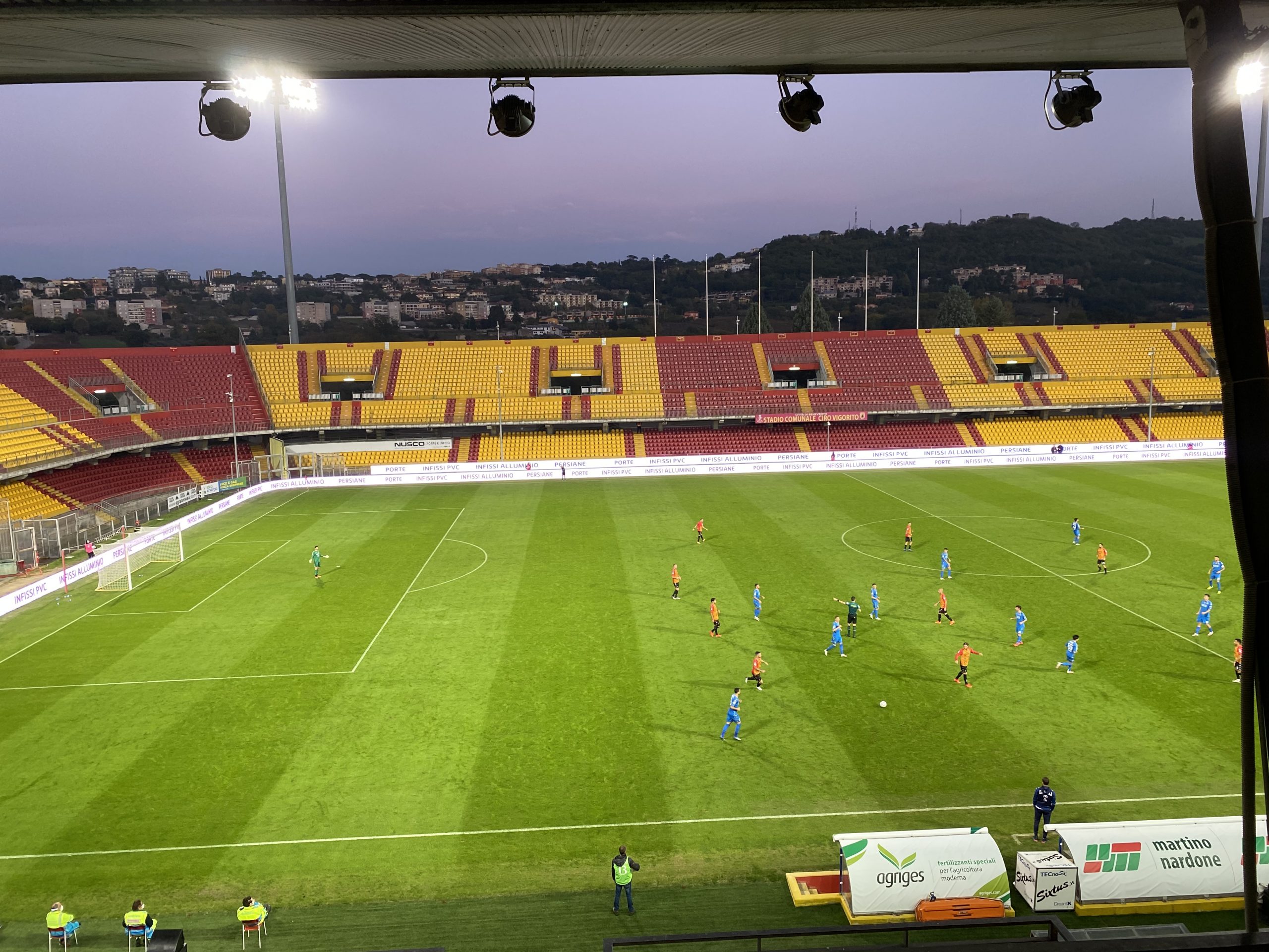 Benevento-Empoli: 2-4. Giallorossi subito fuori dalla Coppa Italia. Mancuso scatenato