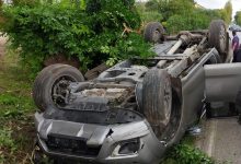 Incidente lungo la strada provinciale 87 Sannitica, auto con tre persone a bordo si ribalta
