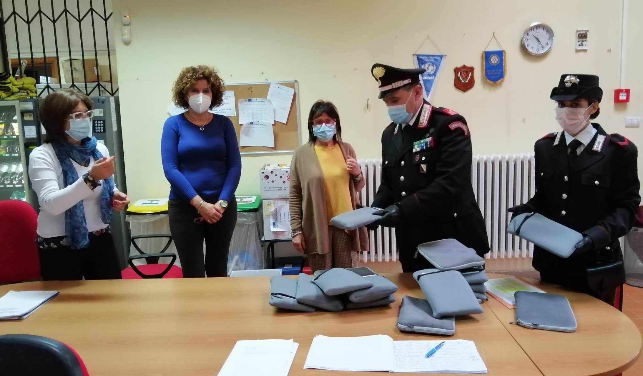 Benevento| Collaborazione tra il mondo della scuola e i Carabinieri nell’apprendimento a distanza