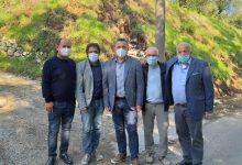 San Lorenzello| Sopralluogo sul Monte Erbano. Di Maria: “Indignazione e rabbia per quello che è successo”