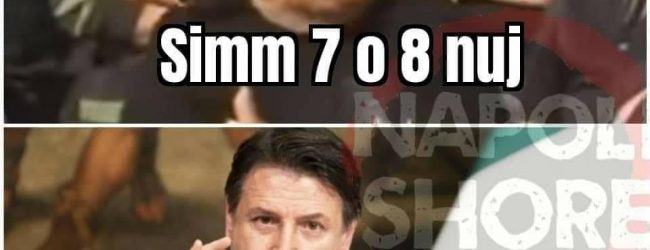 Nuovo DPCM e scatta l’ironia sui social..’Simm a 7 8 nuj. No Massimo 6 persone’
