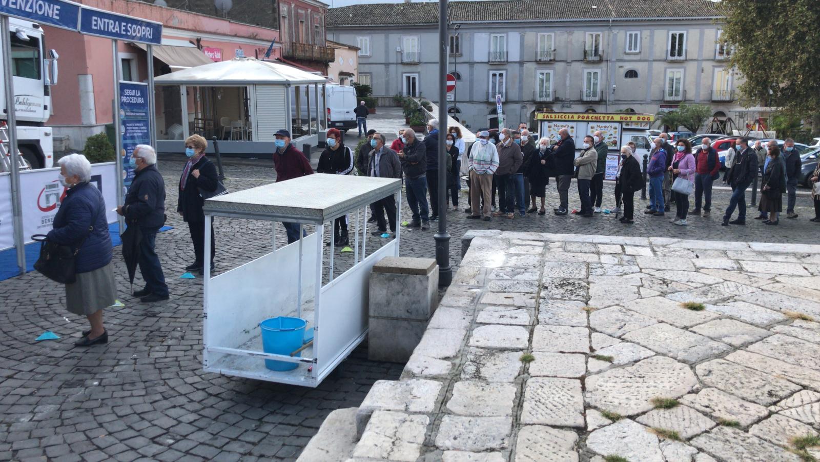 Vaccino anti-influenzale “on the road”: buona la prima a Montesarchio