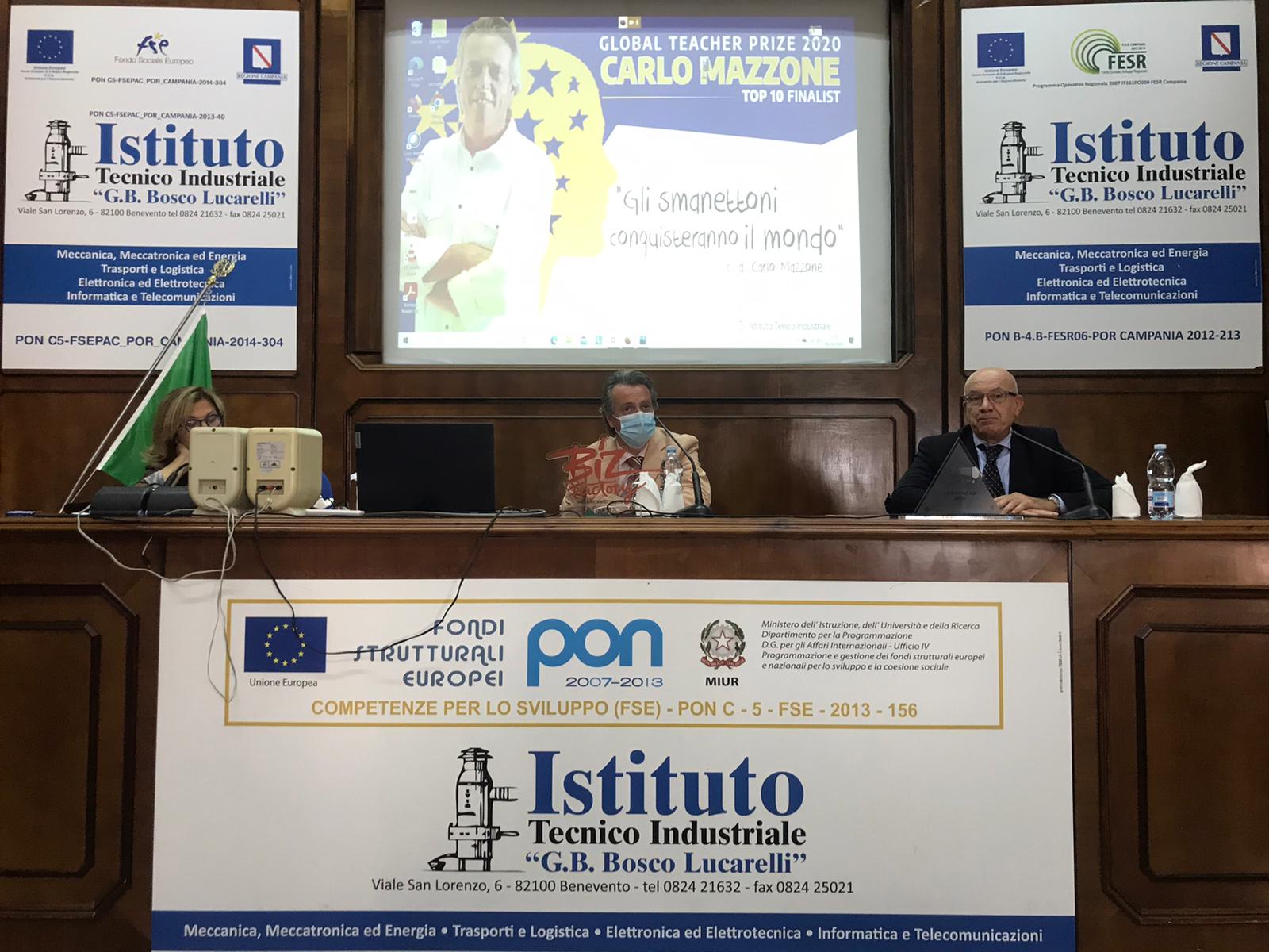 Benevento| Istituzioni e scuola festeggiano il Prof. Mazzone