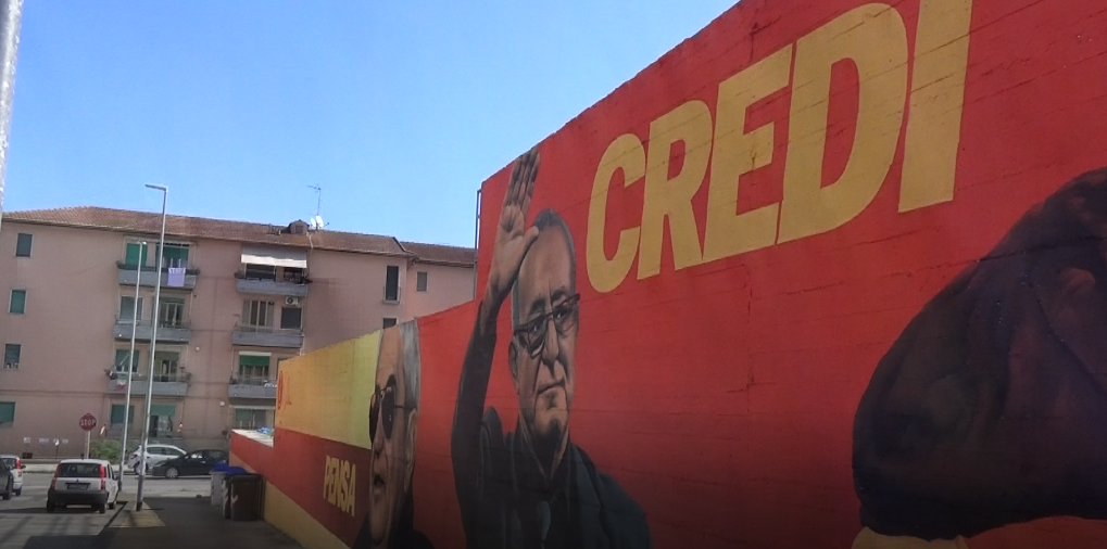 Murales al Rione Liberta’, i cittadini a Labtv: abbiamo ridato vita al quartiere