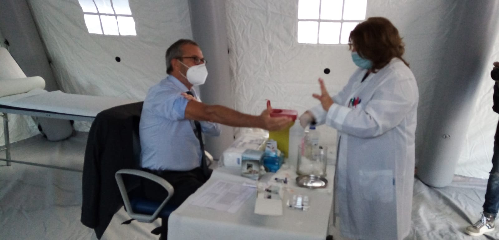 Benevento| Influenza, a Benevento le Istituzioni si ‘vaccinano’. Volpe: cerchiamo di arginare seconda ondata di Covid