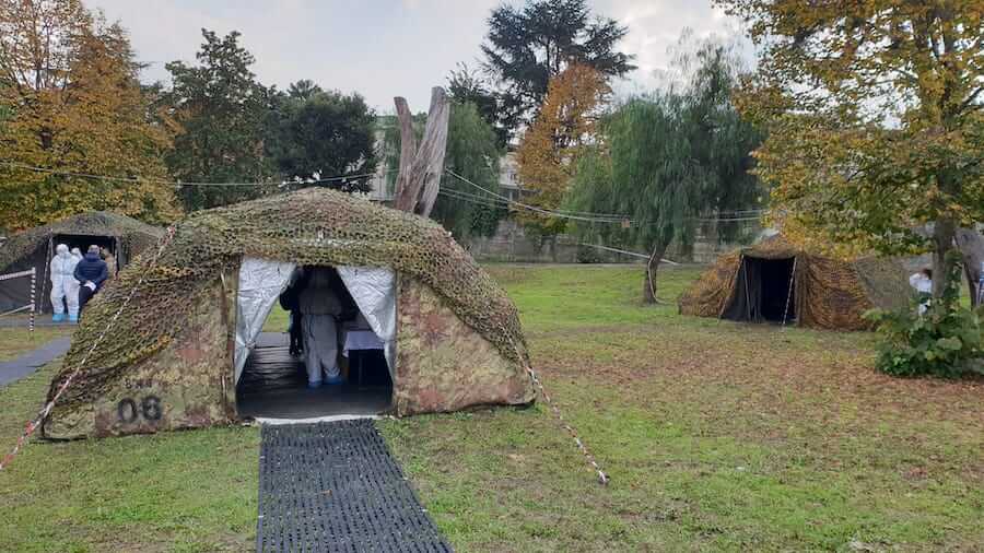 Benevento| Dalla prossima settimana tende dell’Esercito per i tamponi in modalità drive-in