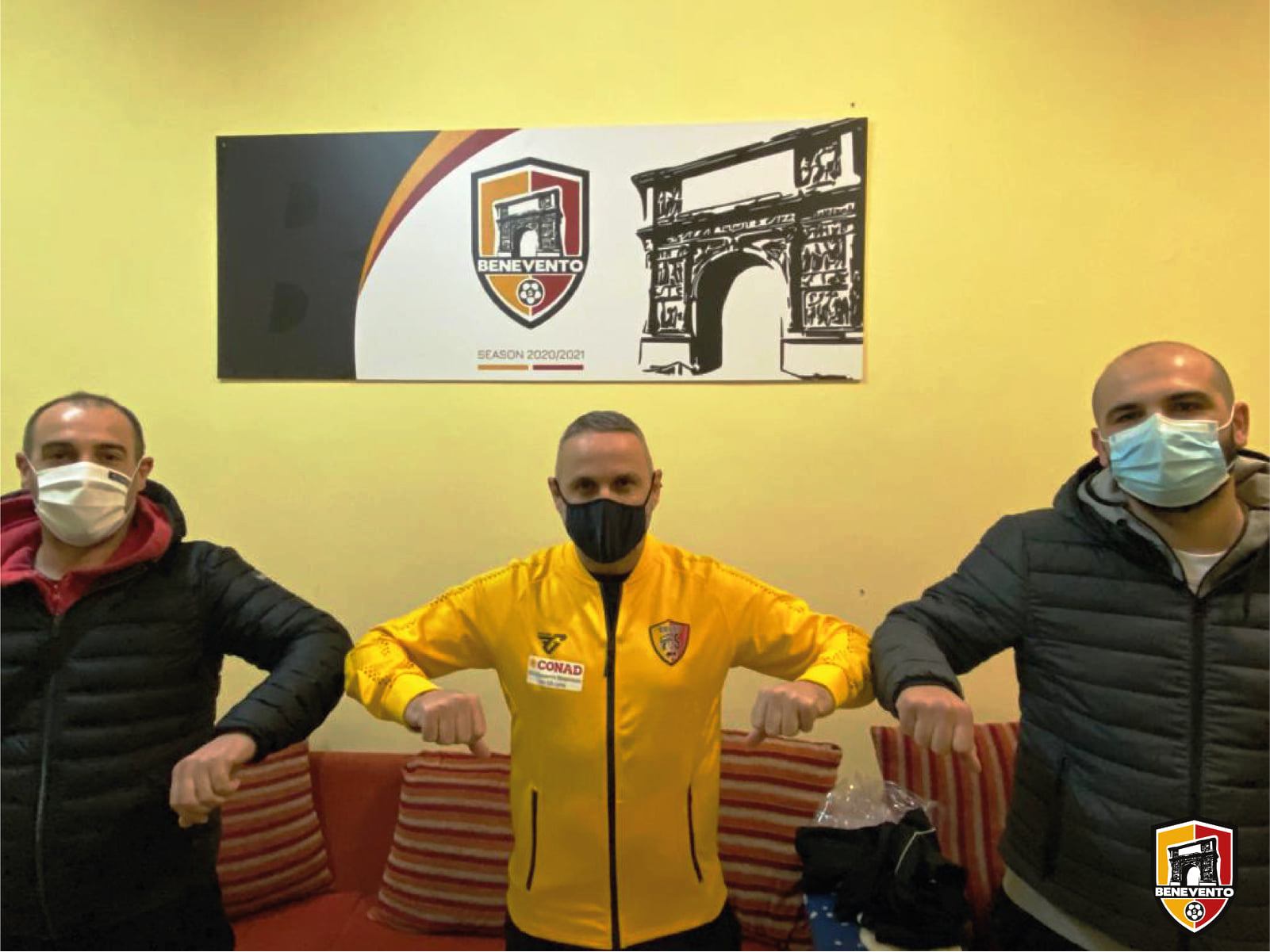 Benevento5, il nuovo tecnico Fabio Oliva già al lavoro con il gruppo. La svolta voluta dalla società giallorossa