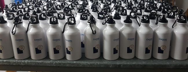 Benevento| Gesesa per l’ambiente, donate le borracce agli studenti dell’Universita’ degli Studi del Sannio