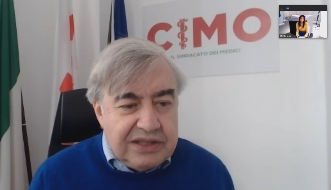 Covid,la situazione degli ospedali preoccupa la Federazione Cimo