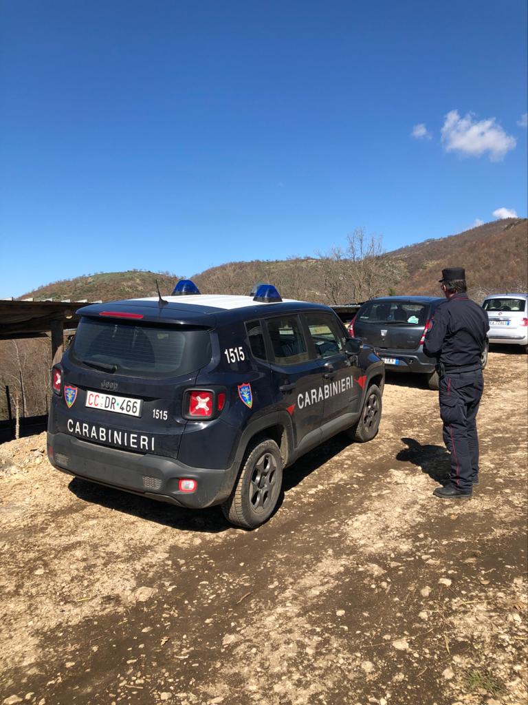 Calvi| Carabinieri Forestali ritrovano rifiuti pericolosi
