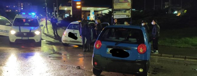 Benevento| Incidente in via Nenni, nessun ferito
