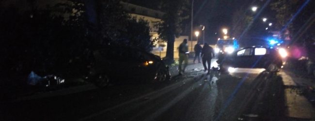 San Giorgio del Sannio| Frontale tra due auto, feriti i due conducenti: uno è grave