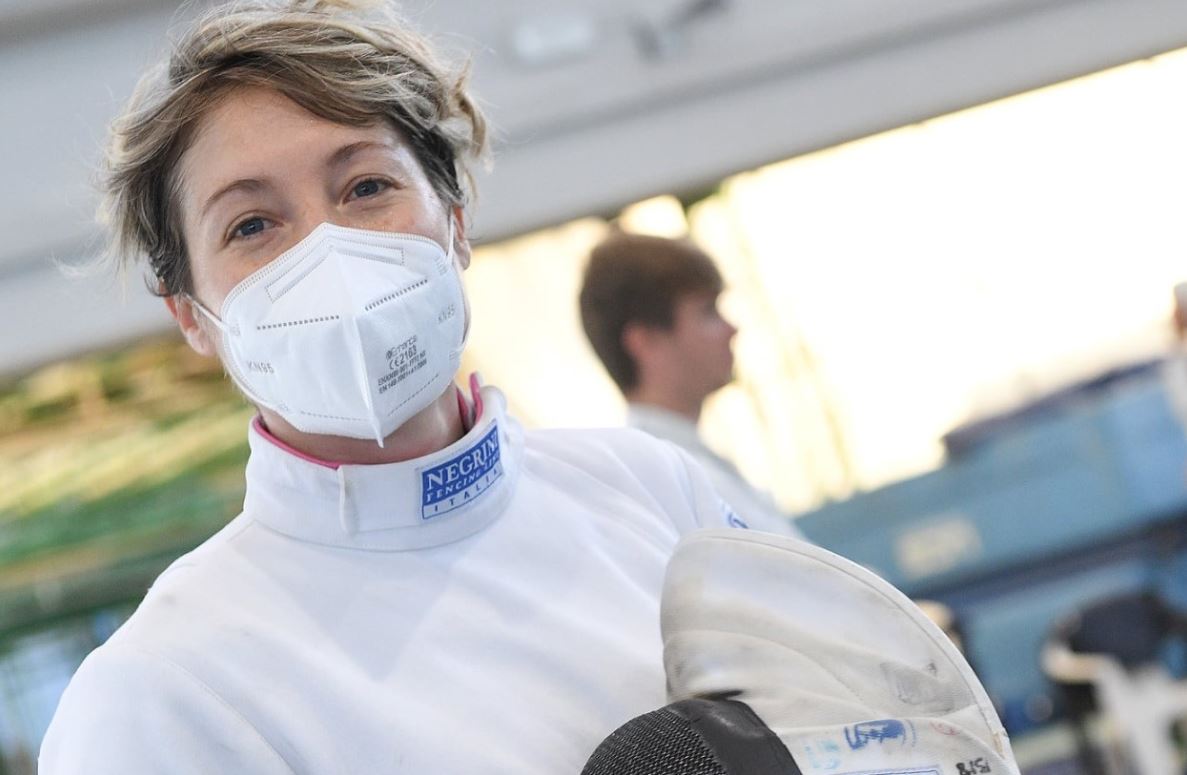 La spadista sannita Boscarelli in ritiro a Formia