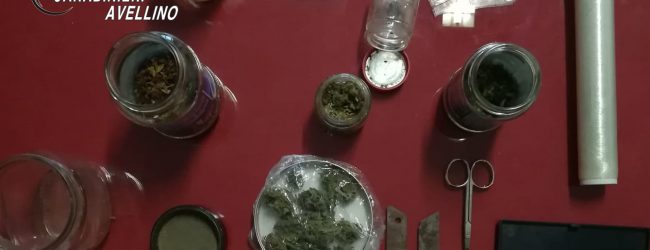 Serino| Nascondeva hashish e marijuana in casa, 36enne in manette