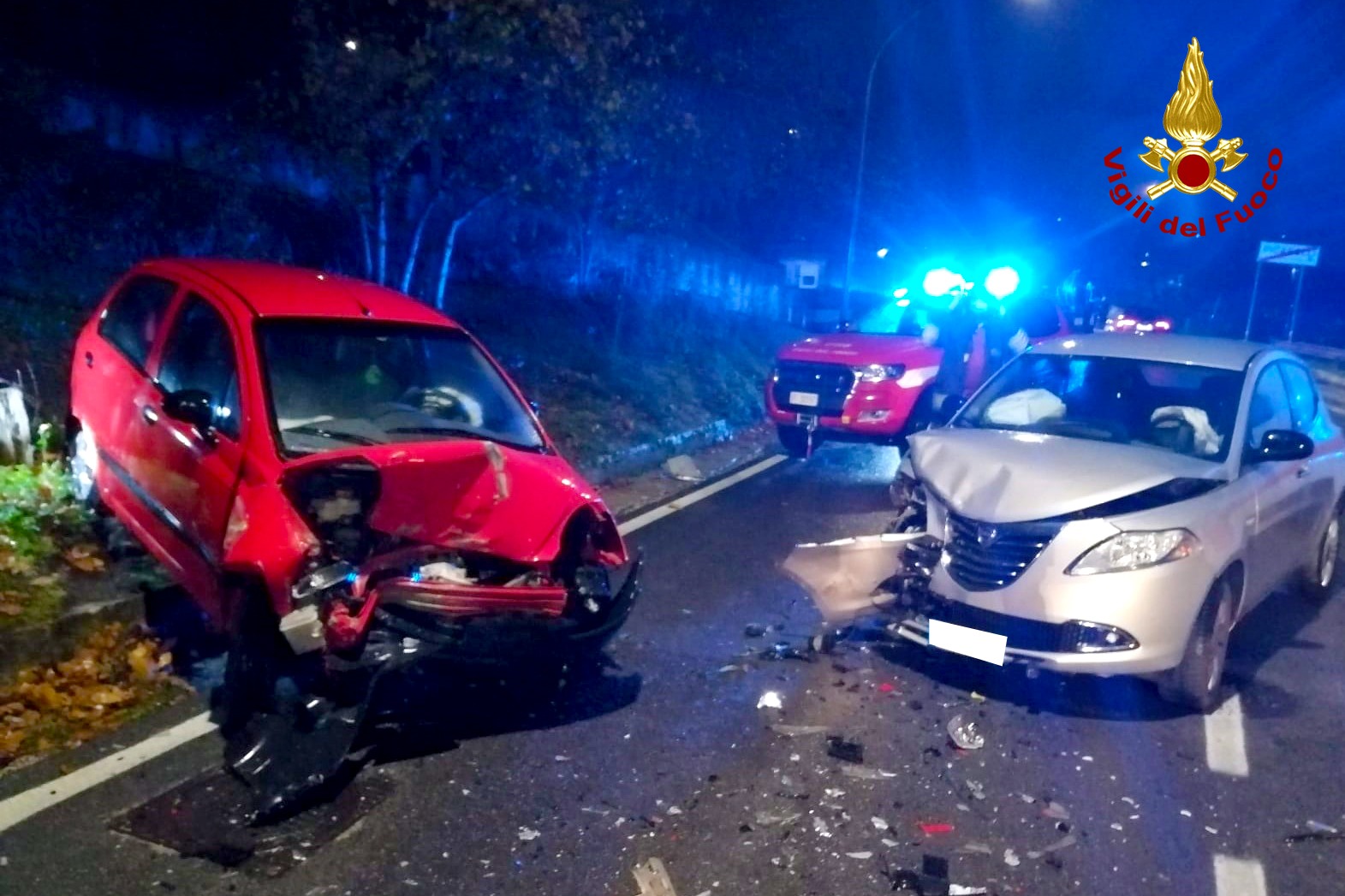 Avellino| Scontro tra due auto sulla strada che porta a Picarelli, feriti i conducenti