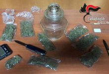 San Michele di Serino| Nascondeva marijuana nel sottoscala dell’abitazione e al lavoro, 24enne ai domiciliari