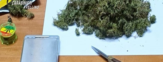Marijuana, semi di cannabis e bilancino nascosti in casa: ai domiciliari 48enne di Volturara