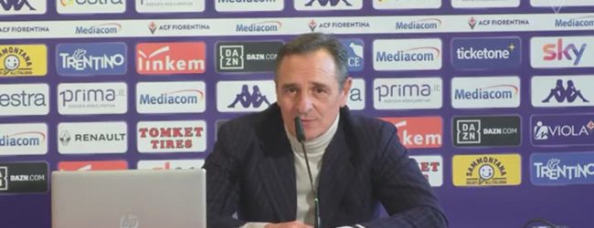 Fiorentina, Prandelli: “A Benevento per una grande partita, non abbiamo paura”