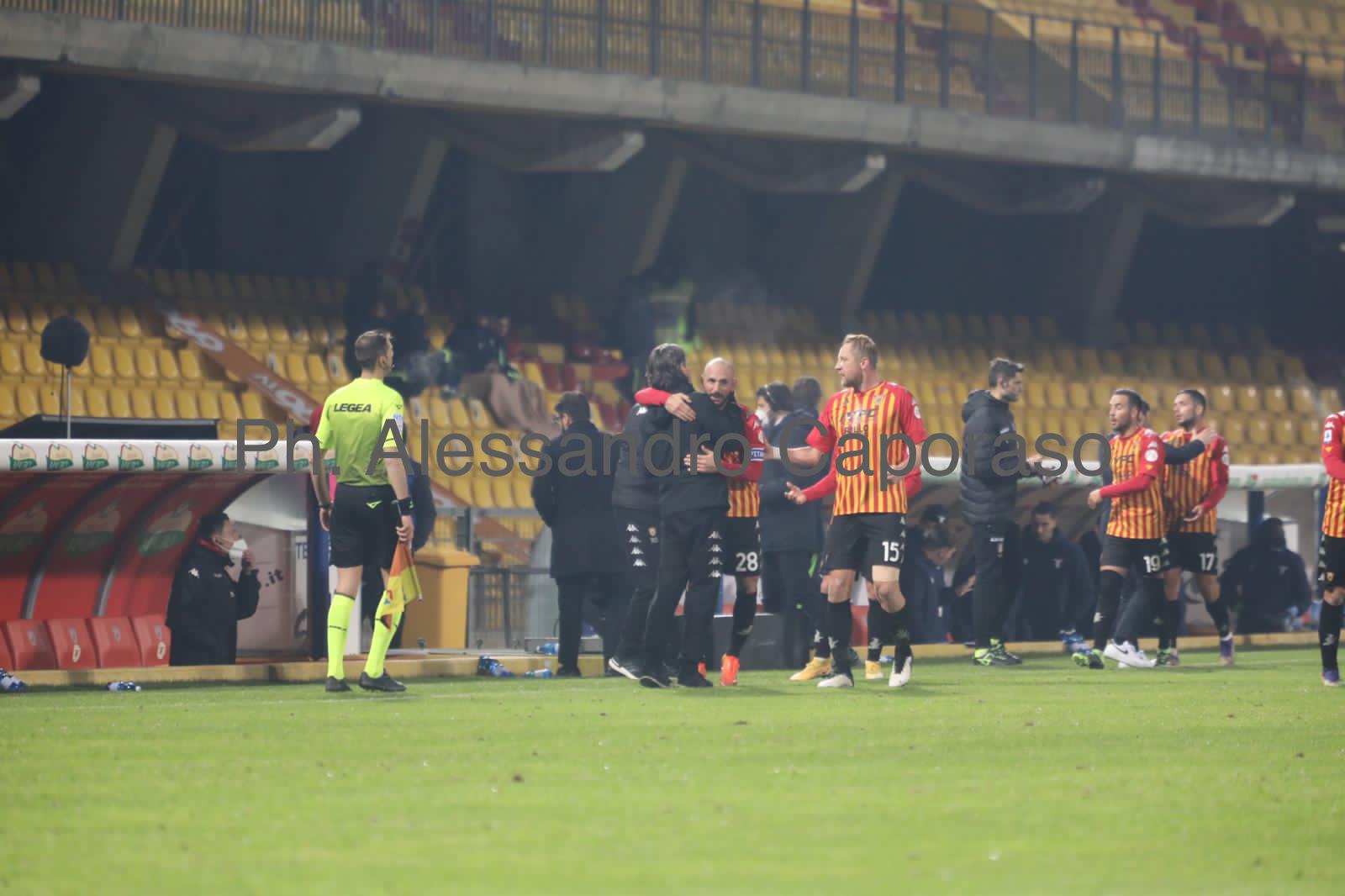 Benevento-Lazio: 1-1. Finisce in pareggio la sfida dei fratelli Inzaghi