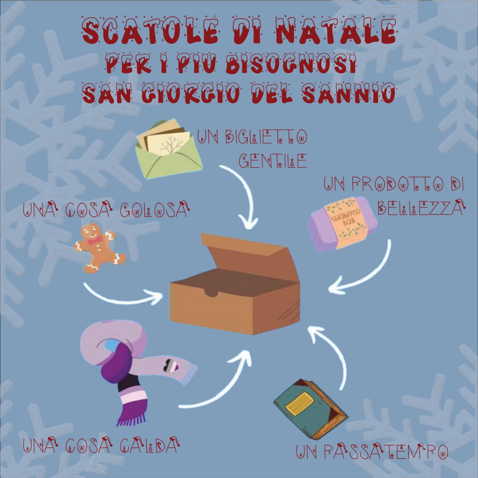 ‘Scatole di Natale’, il progetto solidale a San Giorgio del Sannio