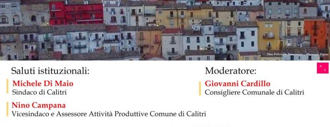 Startup e sviluppo dei piccoli borghi, da Calitri il confronto online sul coworking nei piccoli comuni