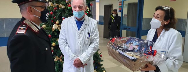 Dai carabinieri del Comando provinciale di Avellino i doni per i bambini ricoverati al Moscati e al Frangipane