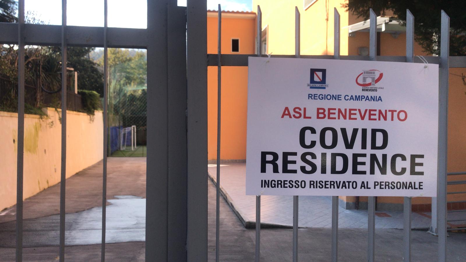 Ecco il “Covid Residence”, ad Arpaise la struttura per pazienti asintomatici