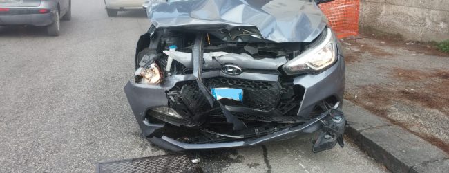 Benevento| Scontro tra due auto, due feriti