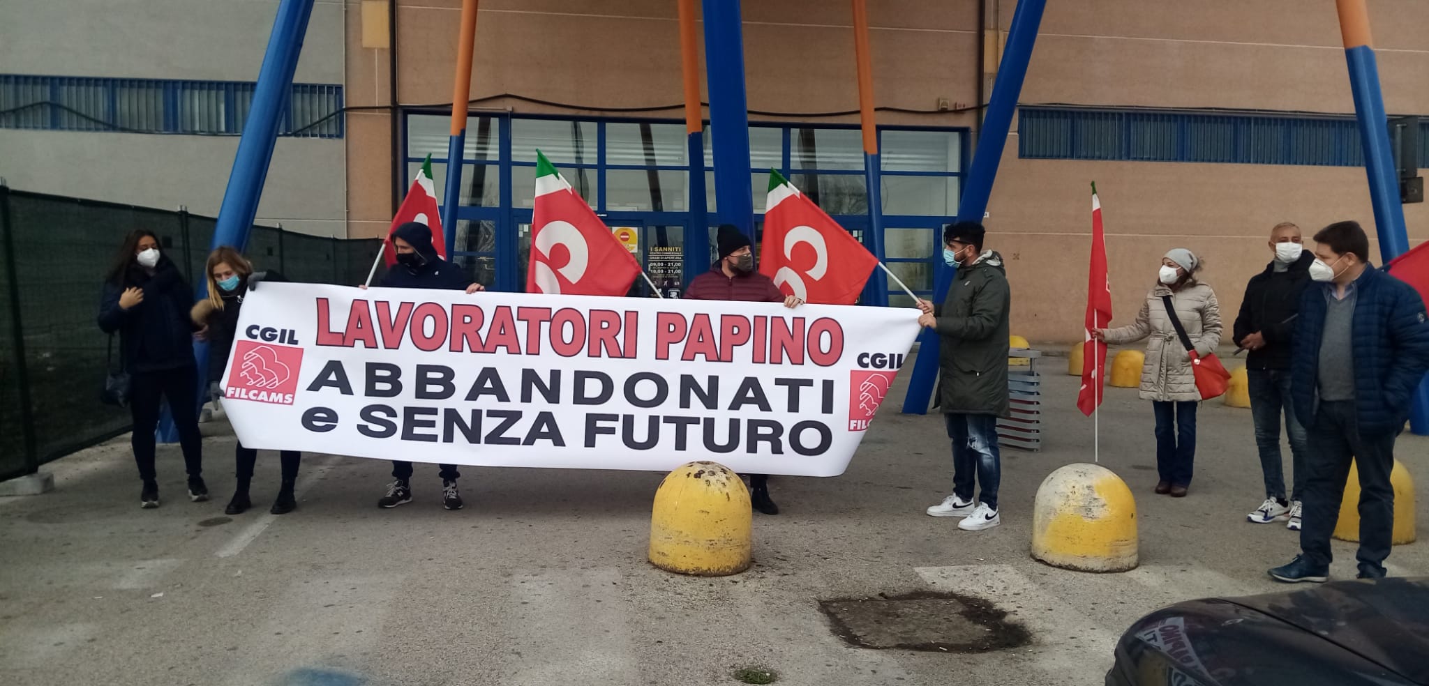 Benevento| Presidio dei lavoratori della ‘Papino’, Cgil: ora basta, subito tavolo di confronto con le istituzioni