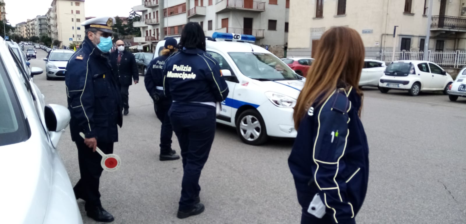 Benevento| Zona Rossa, i controlli della Municipale