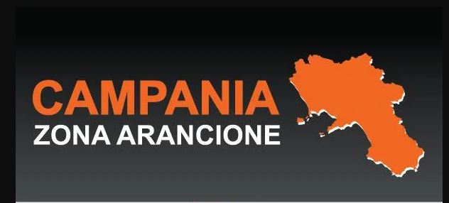 Campania verso zona arancione