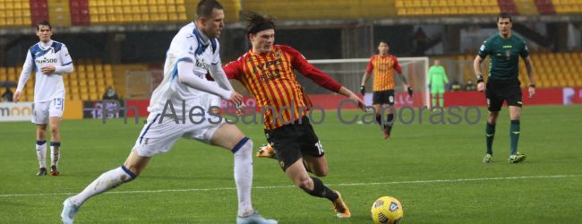Benevento-Atalanta: 1-4. La Strega deve arrendersi alla Dea: il pareggio di Sau illude, poi i bergamaschi dilagano