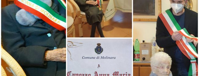 Molinara festeggia la sua nonna “110…e lode”