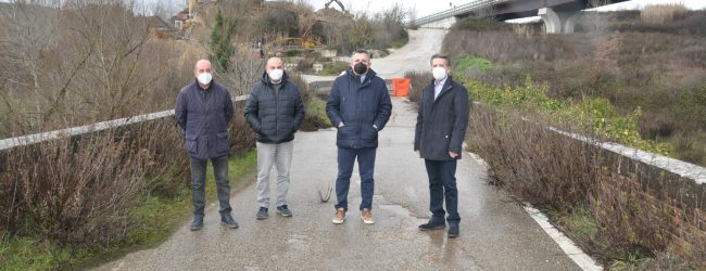 Provincia fa sopralluogo sulle strade di Pesco Sannita. Di Maria: presto progetto per Ponte sul Tammaro
