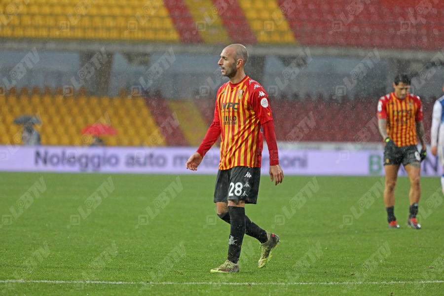 Benevento, un giocatore positivo al Covid-19