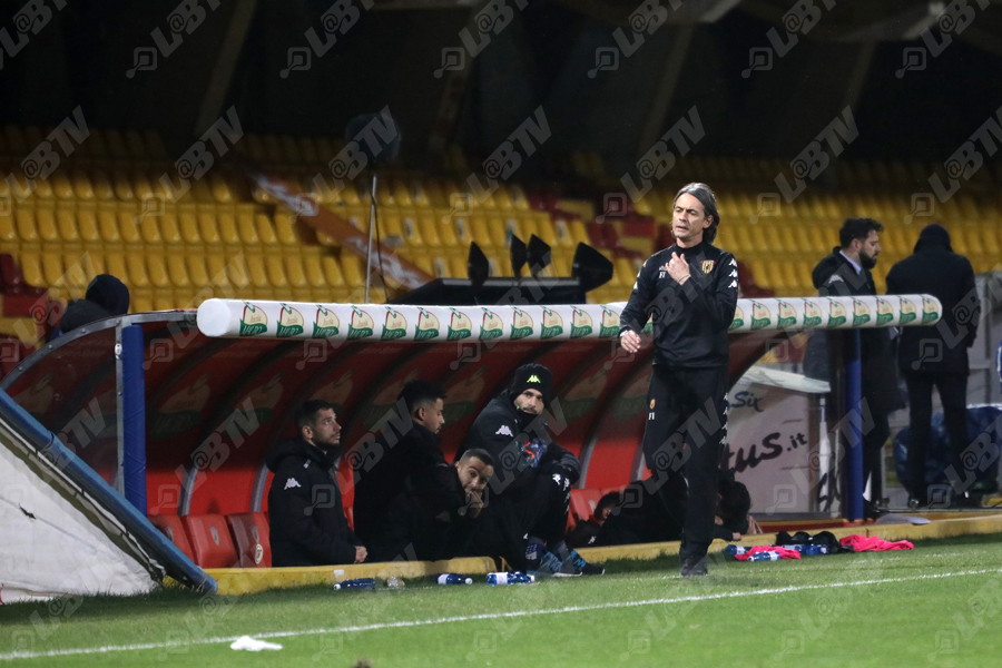 Benevento, Inzaghi: “Giocano Viola e Schiattarella. Gaich e Lapadula insieme? Possono giocare, ma non ora”