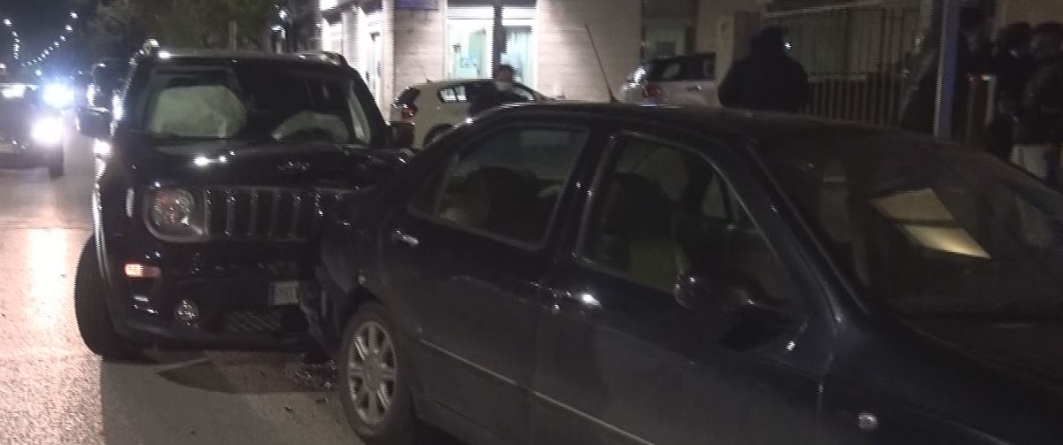 Benevento| Incidente a Viale Mellusi, tre auto coinvolte