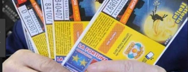Lotteria Italia, biglietto fortunato ad Altavilla Irpina: vinti 500.000 euro