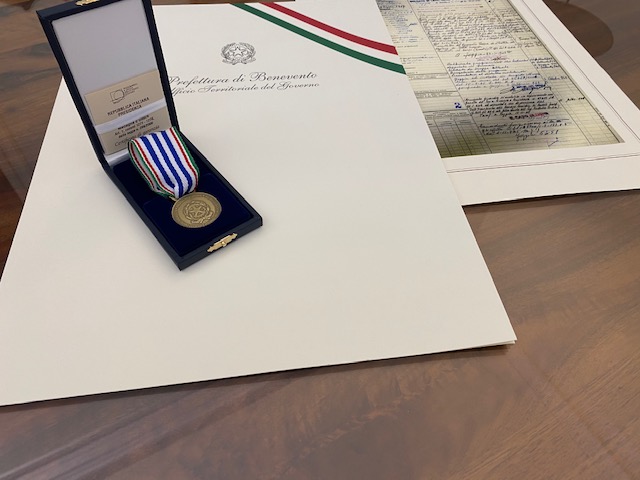 Benevento| Giornata della Memoria, in Prefettura consegnate le ‘Medaglie D’Oro’