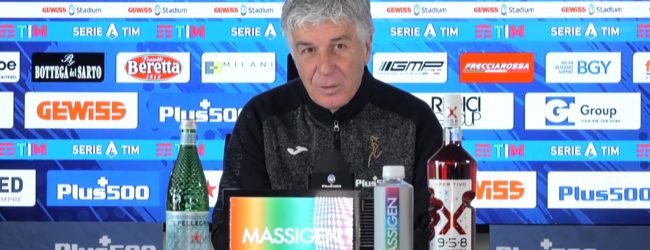 Atalanta, Gasperini: “Benevento reduce da polemiche e risultati negativi, ma guardiamo in casa nostra”