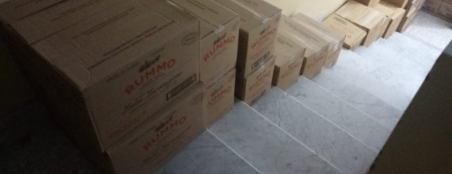 Benevento| L’Esaf dona 100 pacchi per le famiglie bisognose della citta’