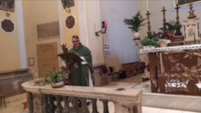 Omelia Don Francesco,parrocchia Paduli: e’ polverone mediatico